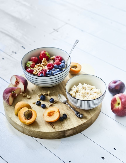 Gezond ontbijt met fruit